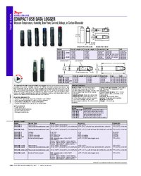 Thumbnail of document Data Sheet - DW-USB-LCD Compact USB Data Logger w/Display